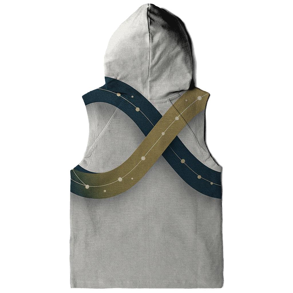 Infinite Loop Constellation Weave zip-up hoodies