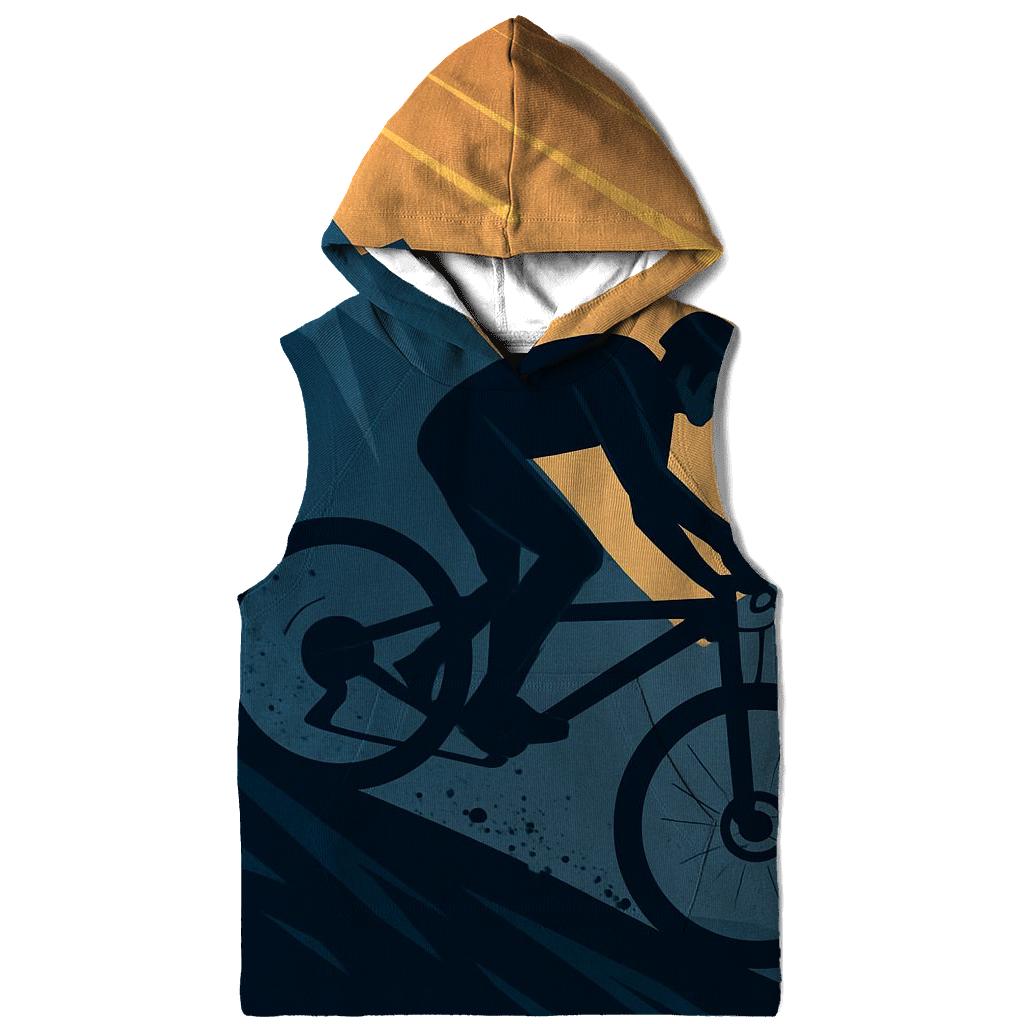 Meteor Shower Mountain Biking heavyweight hoodies