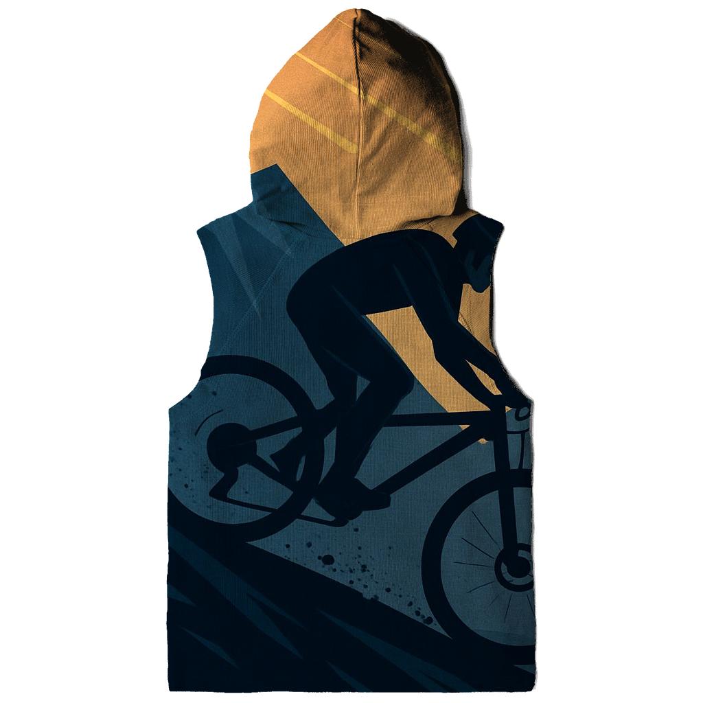 Meteor Shower Mountain Biking heavyweight hoodies