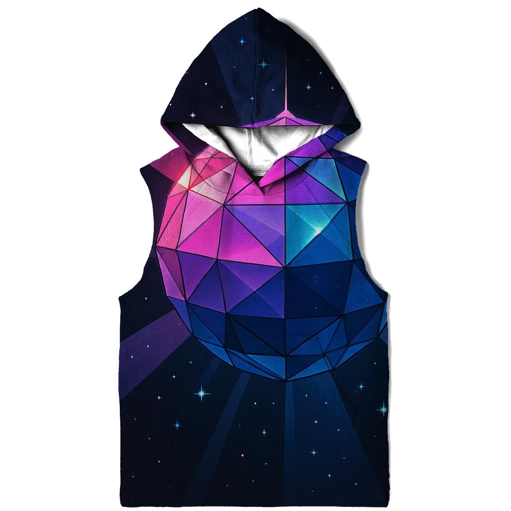 Disco Prism Burst printed hoodies