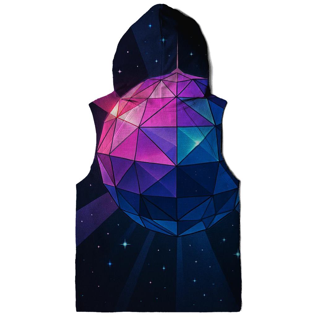Disco Prism Burst printed hoodies