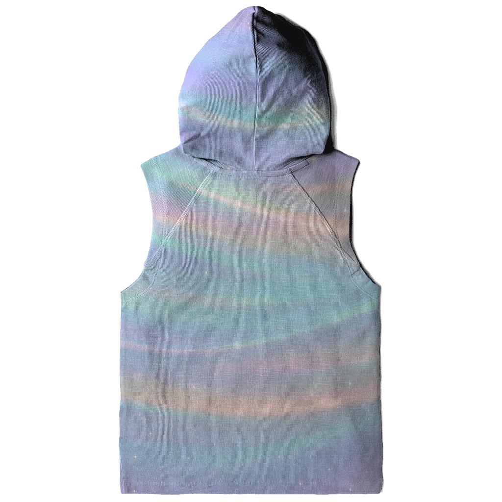 Pastel Aurora Shimmer Veil hoodies fashion