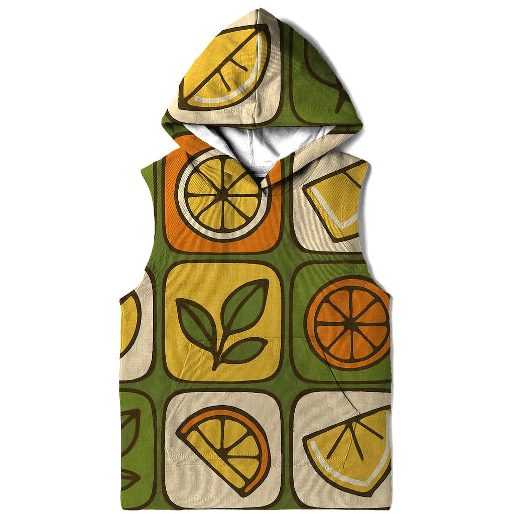 Retro Kitchen Tile Citrus Pop hoodie trends