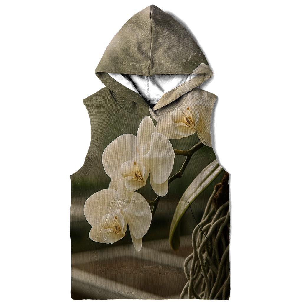 Orchid Roots In A Greenhouse Misting Cycle heavyweight hoodies