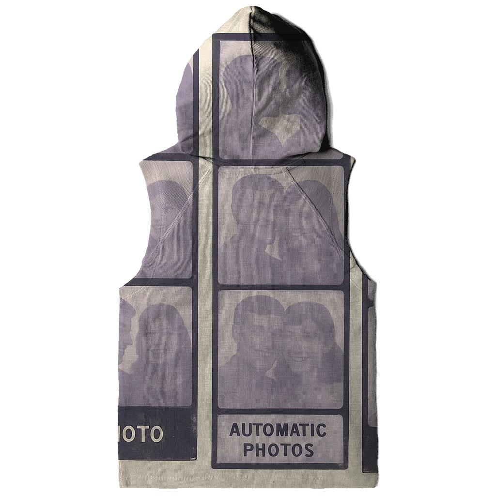Old School Photo Booth Strip Collage premium hoodies