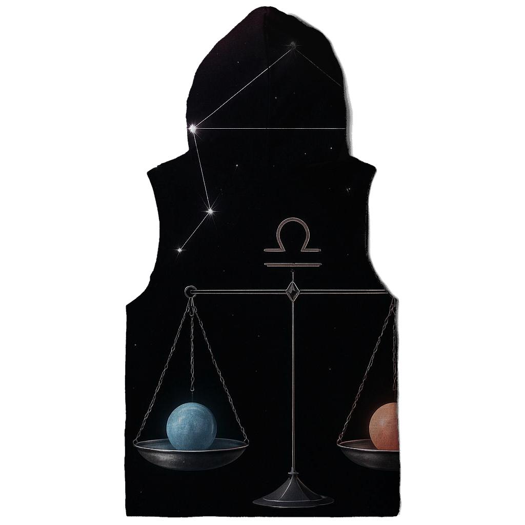 Libra Equinox Balance Star Scales lightweight hoodies