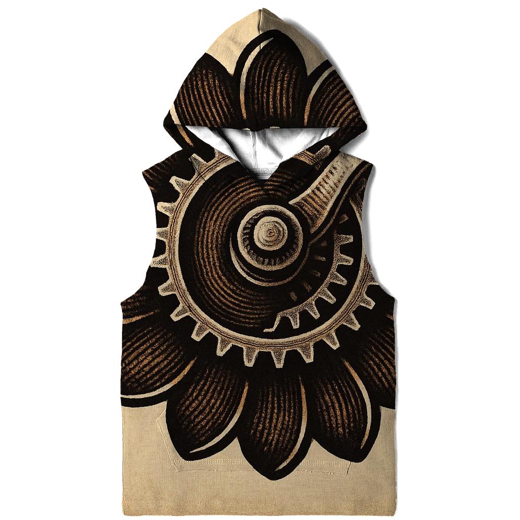 Grinder Gear Bloom graphic hoodies