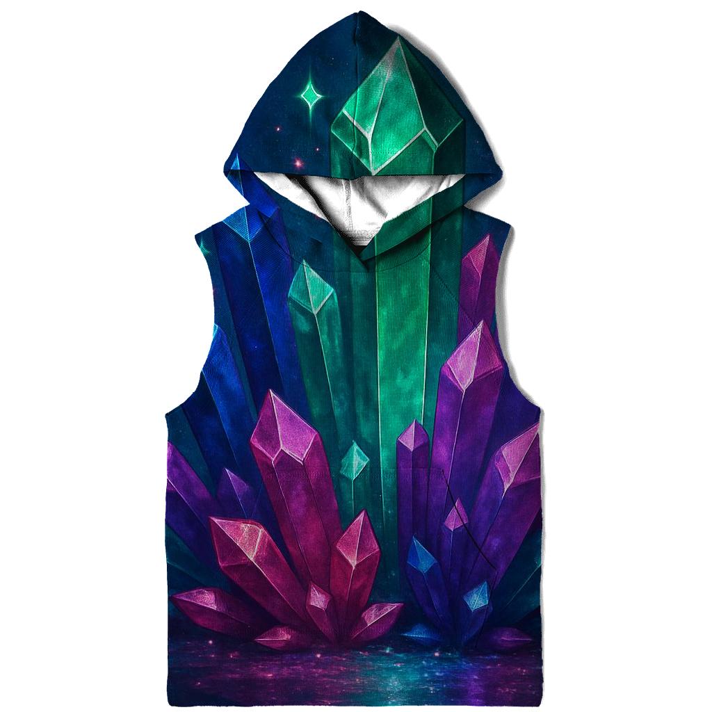 Jewel Tone Crystal Garden heavyweight hoodies