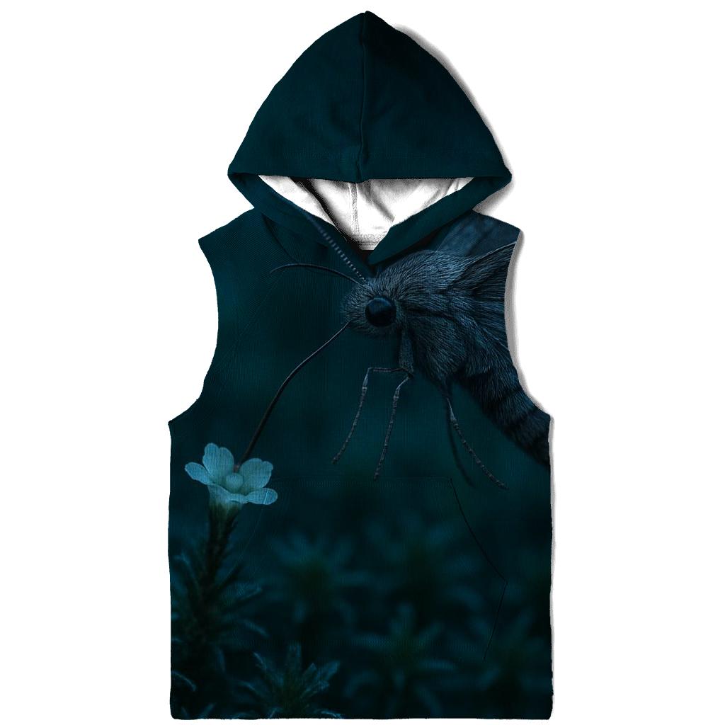 Nightglow Hover Sphagnum Bog Moth designer hoodies
