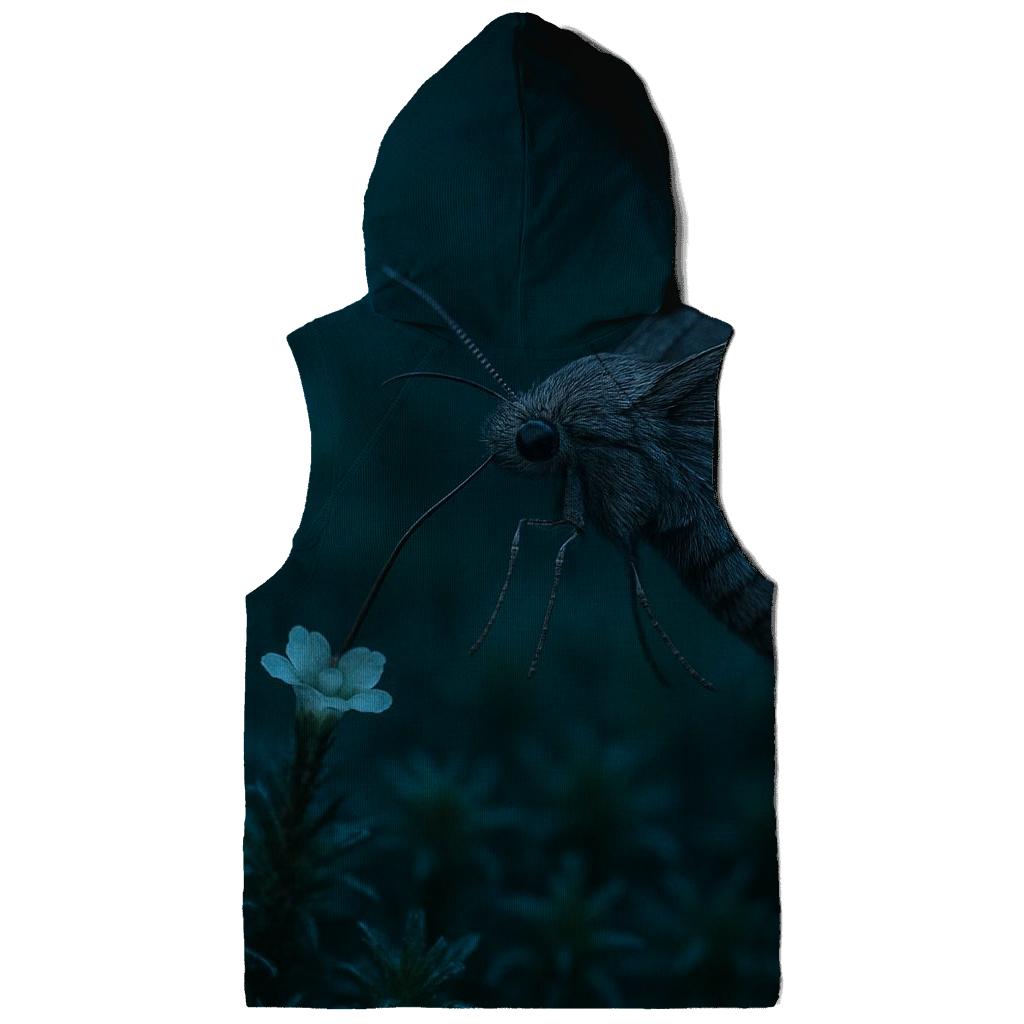 Nightglow Hover Sphagnum Bog Moth designer hoodies