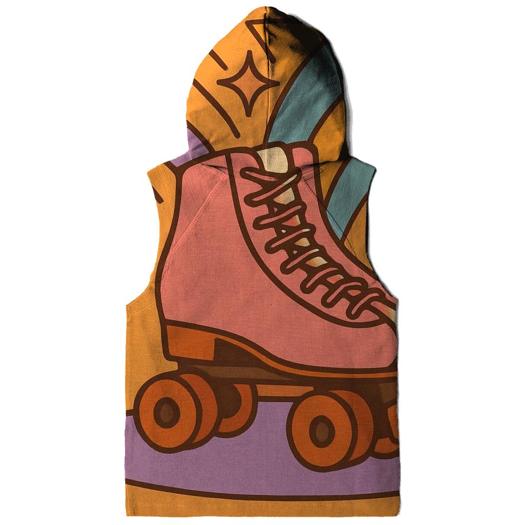 Roller Rink Star Trails hoodie styles