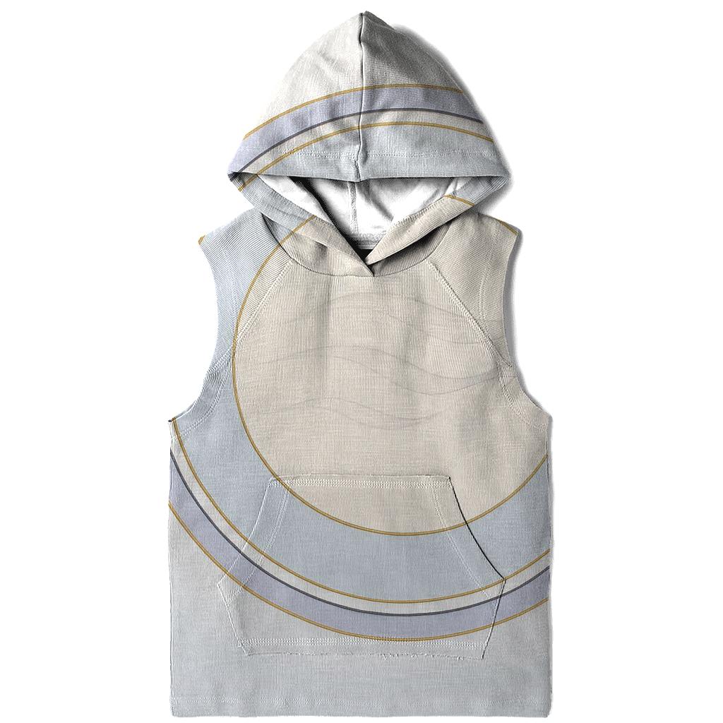 Haloed Breath Geometry zip-up hoodies