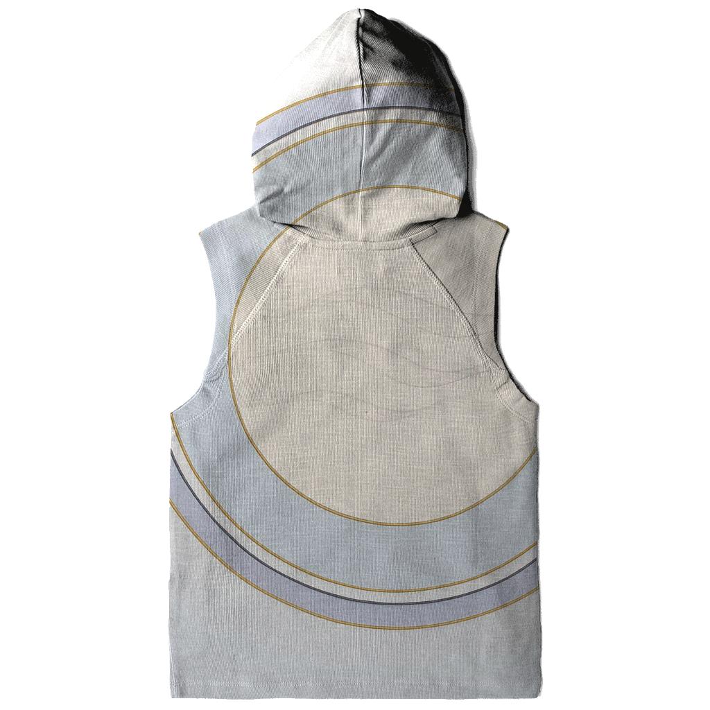 Haloed Breath Geometry zip-up hoodies