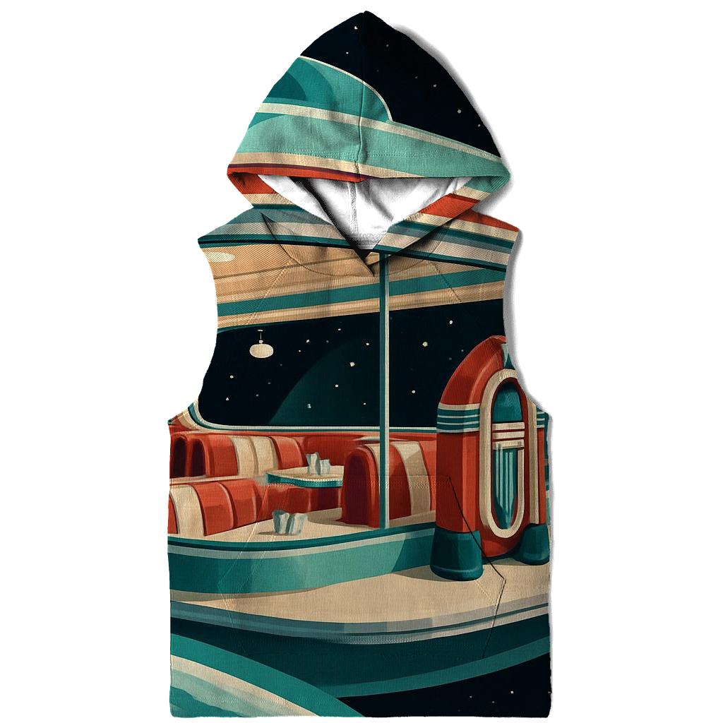 Retro Futurist Orbit Diner hoodie designs