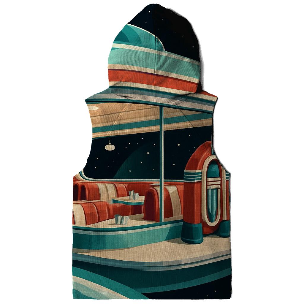 Retro Futurist Orbit Diner hoodie designs