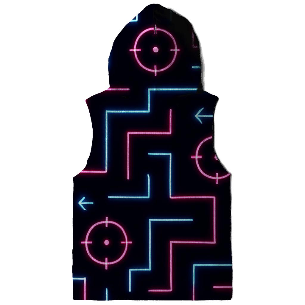 Laser Tag Arena Maze Lines hoodie trends