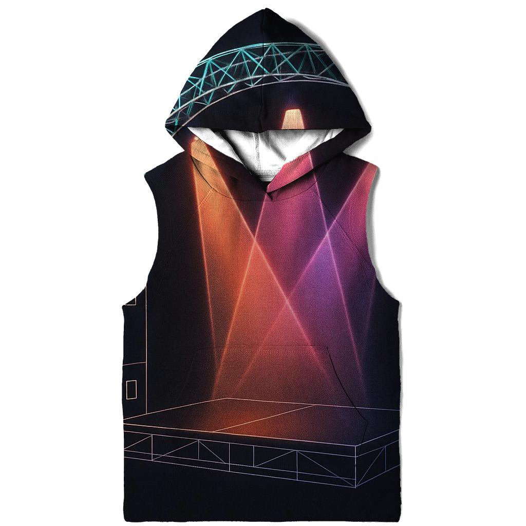 Festival Stage Wireframe heavyweight hoodies