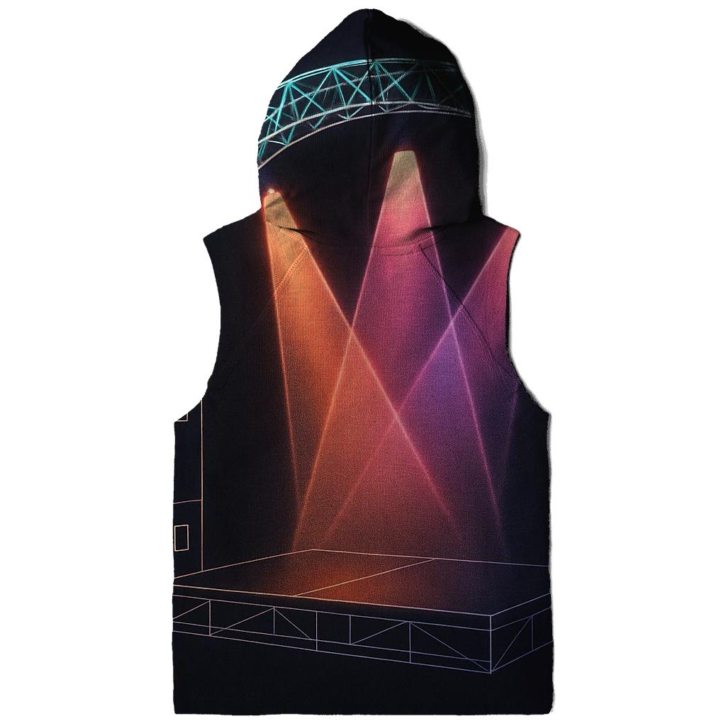 Festival Stage Wireframe heavyweight hoodies