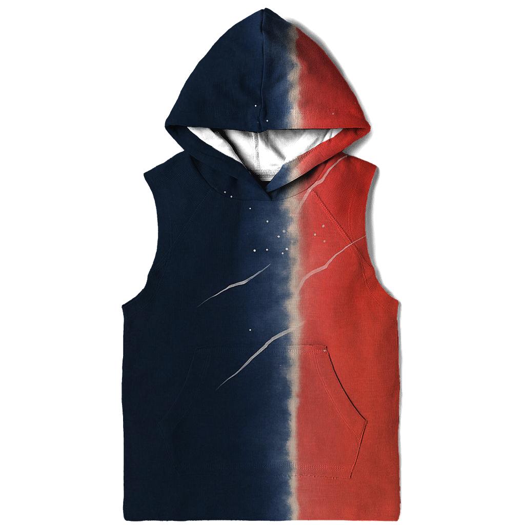 Galaxy Split Dye Dip Ombre Panel hoodie trends