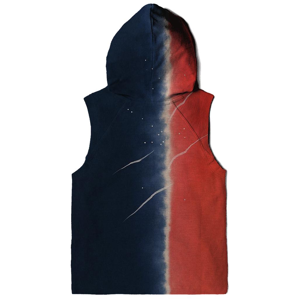 Galaxy Split Dye Dip Ombre Panel hoodie trends