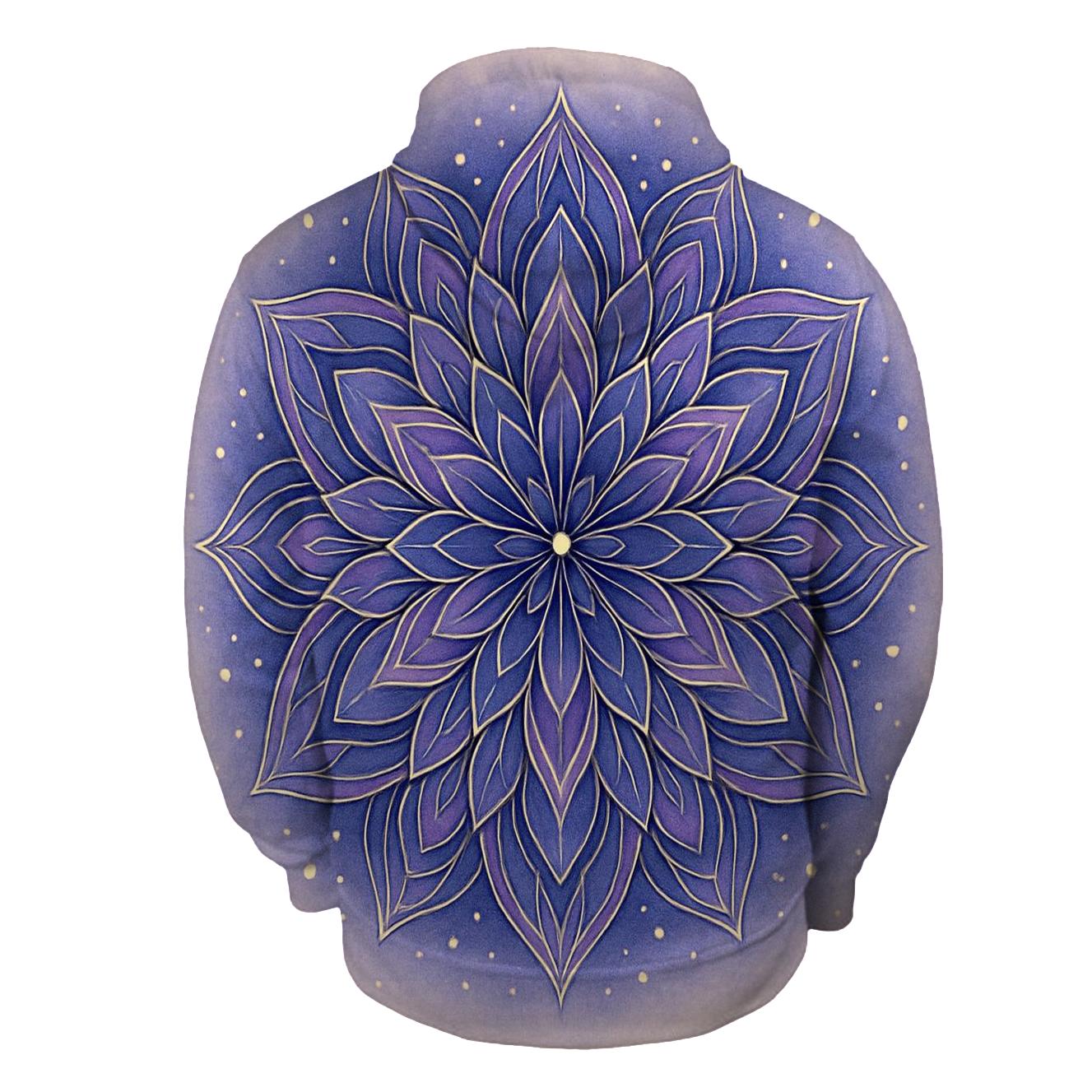 Starlit Mandala Bloom hoodies fashion