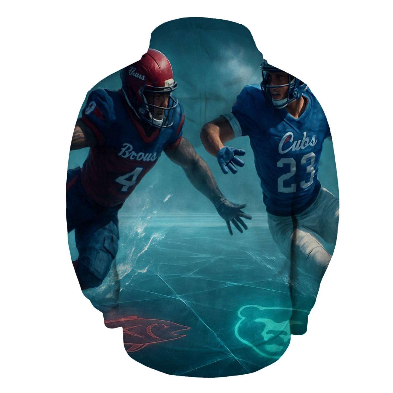 Ice Lake Gridiron Rivalry hoodie designs