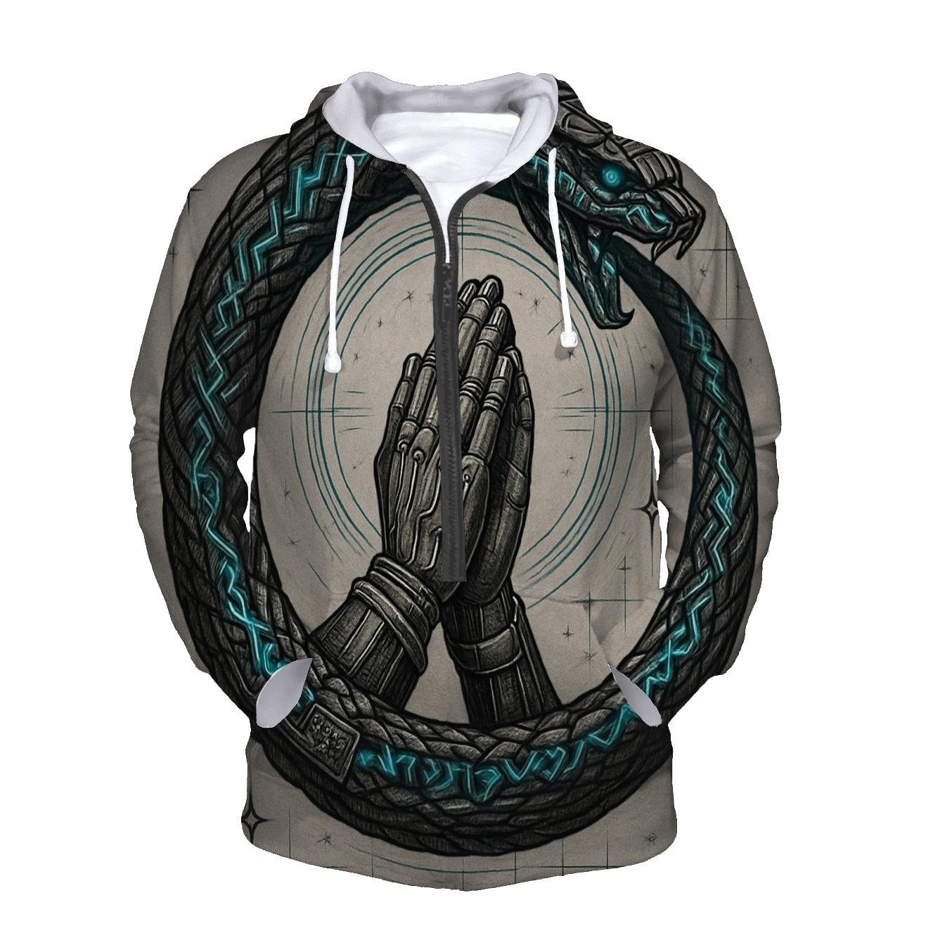 Circuit Prayer Ouroboros premium hoodies