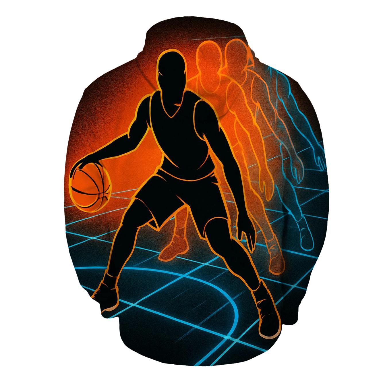 Quantum Court Basketball Crossover premium hoodies
