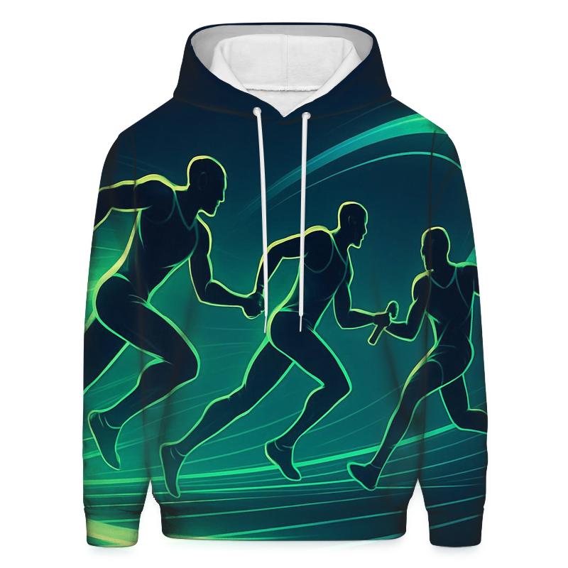 Aurora Sprint Relay custom hoodies
