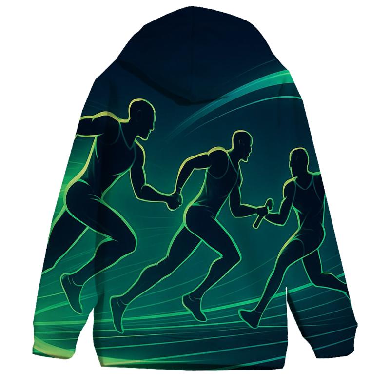 Aurora Sprint Relay custom hoodies