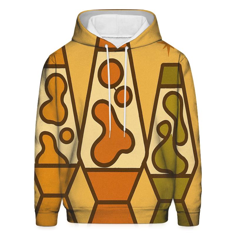 Groovy Lava Lamp Silhouettes hoodie trends