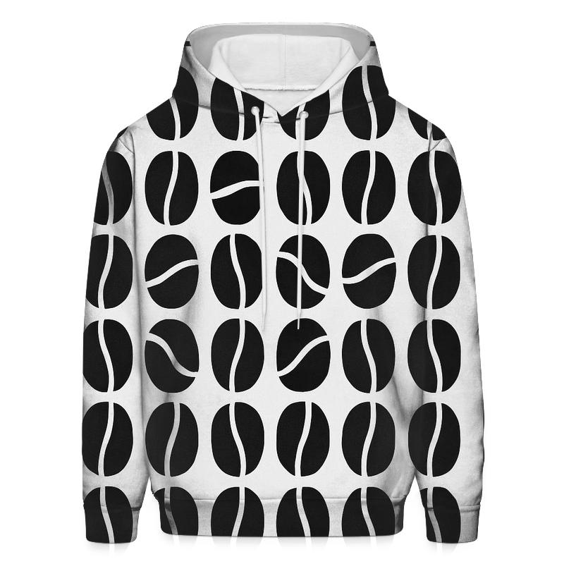 Bean Mosaic Grid hoodies fashion