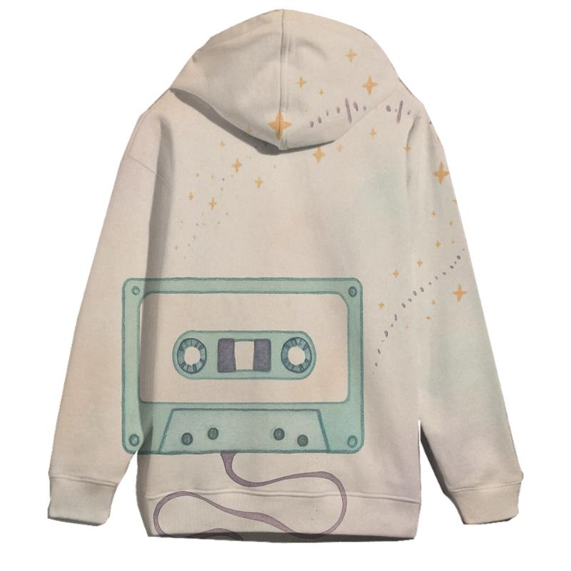 Pastel Cassette Constellation hoodie trends