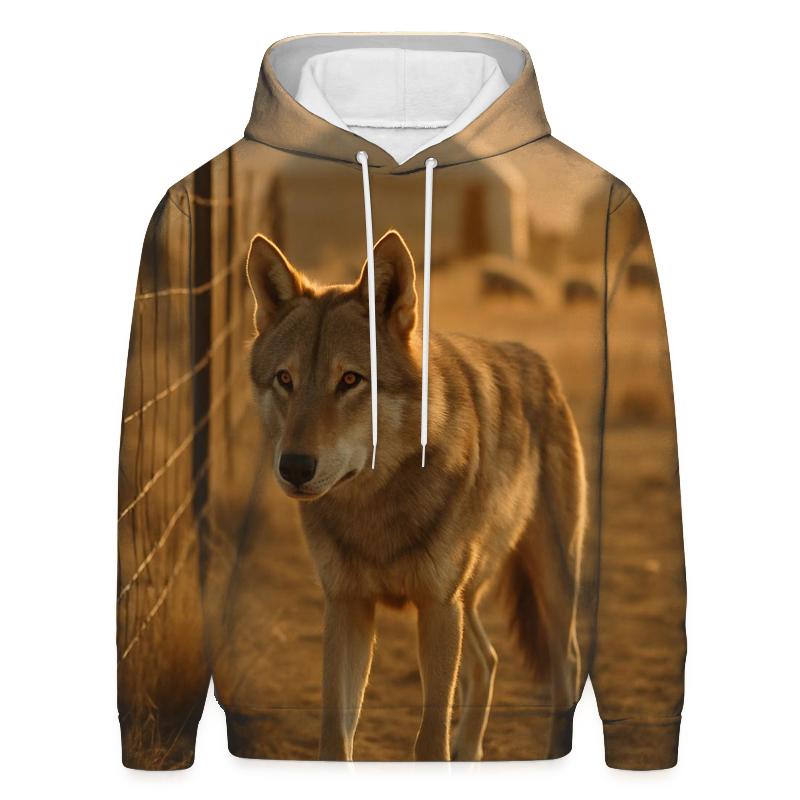 Steppe Wolf And Nomad Fence Line custom hoodies