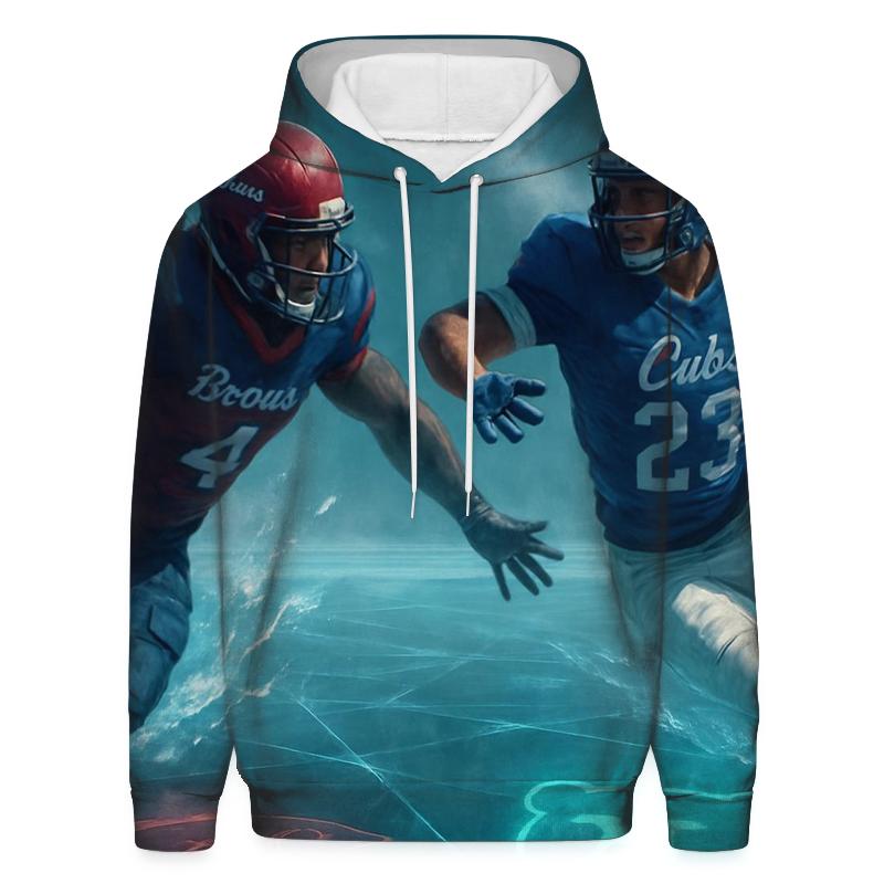 Ice Lake Gridiron Rivalry pullover hoodies