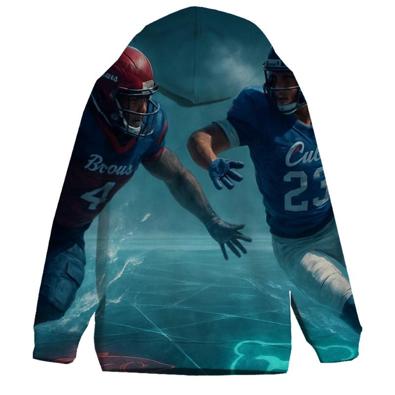 Ice Lake Gridiron Rivalry pullover hoodies