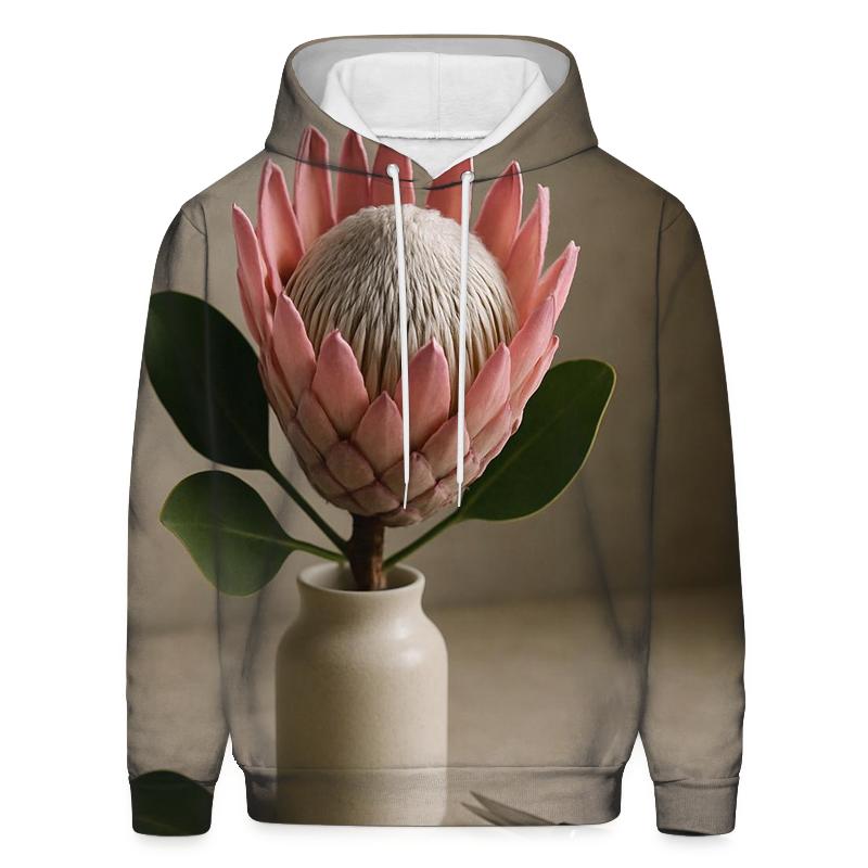 Protea Still Life In A Floral Studio Window hoodie styles