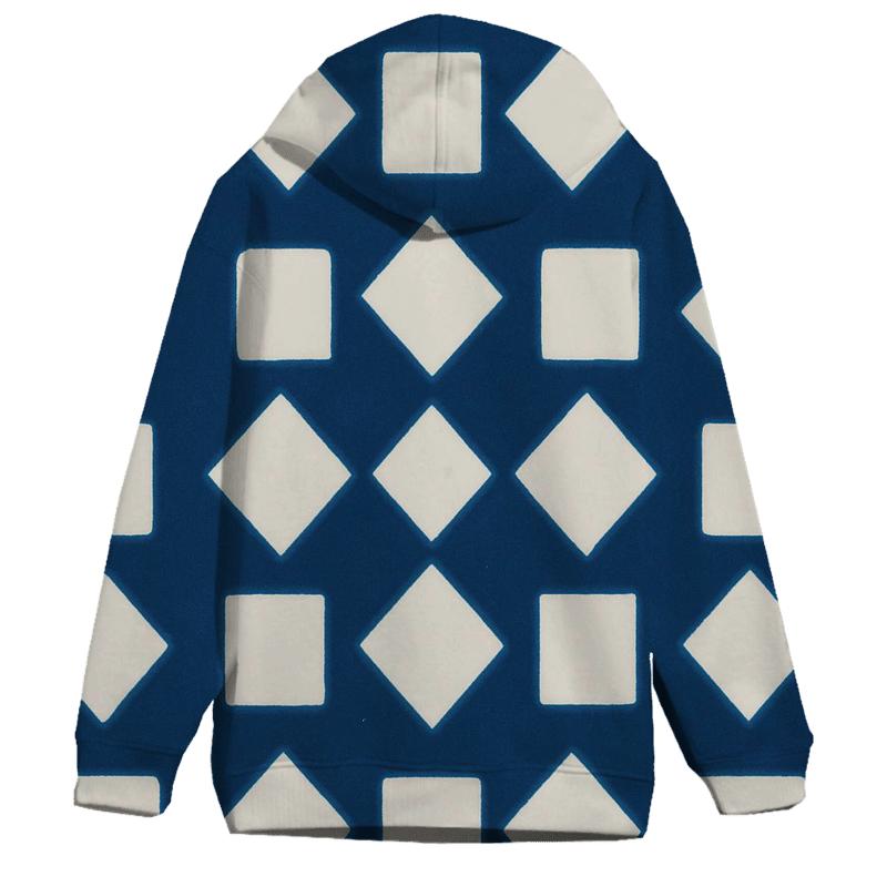 Itajime Star Map Clamp Grid custom hoodies