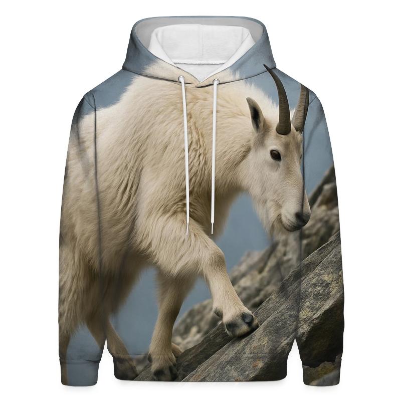 Lichen Step Mountain Goat zip-up hoodies