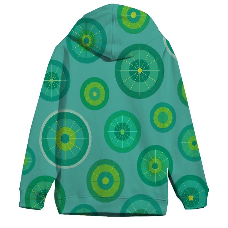 Kumo Cluster In Aurora Mist printed hoodies