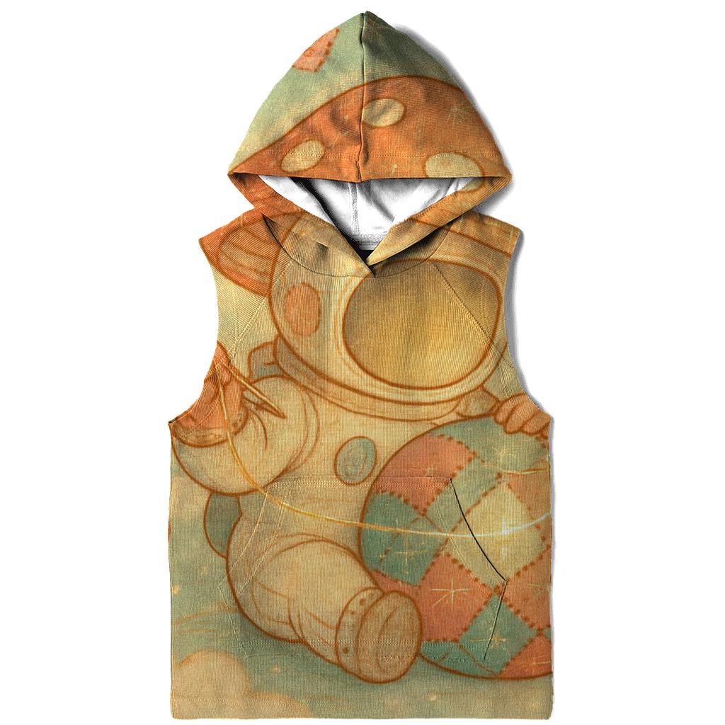 Mushroom Astronaut Quilt graphic hoodies