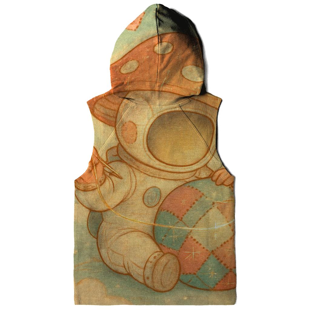 Mushroom Astronaut Quilt graphic hoodies