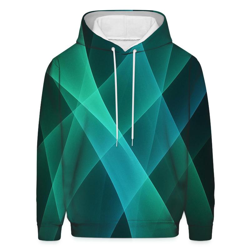 Aurora Veil Lattice hoodies fashion