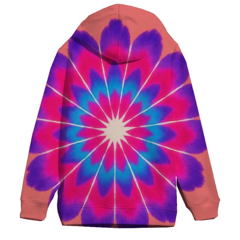 Mandala Sunburst Supernova Bloom hoodie designs