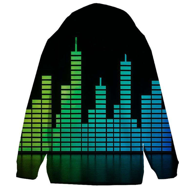 Equalizer Skyline Night premium hoodies