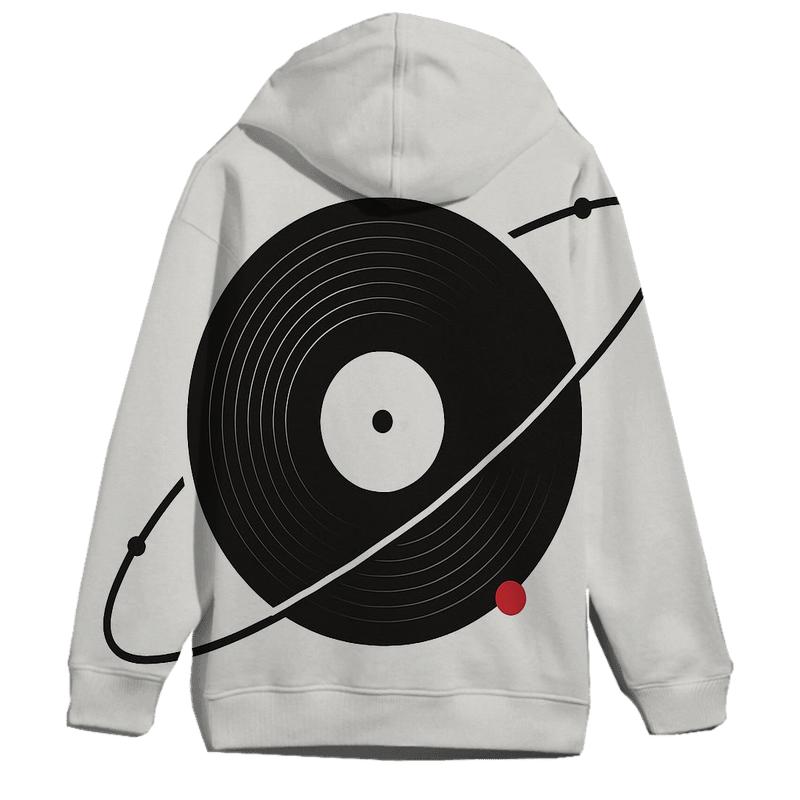 Vinyl Orbit Minimal pullover hoodies