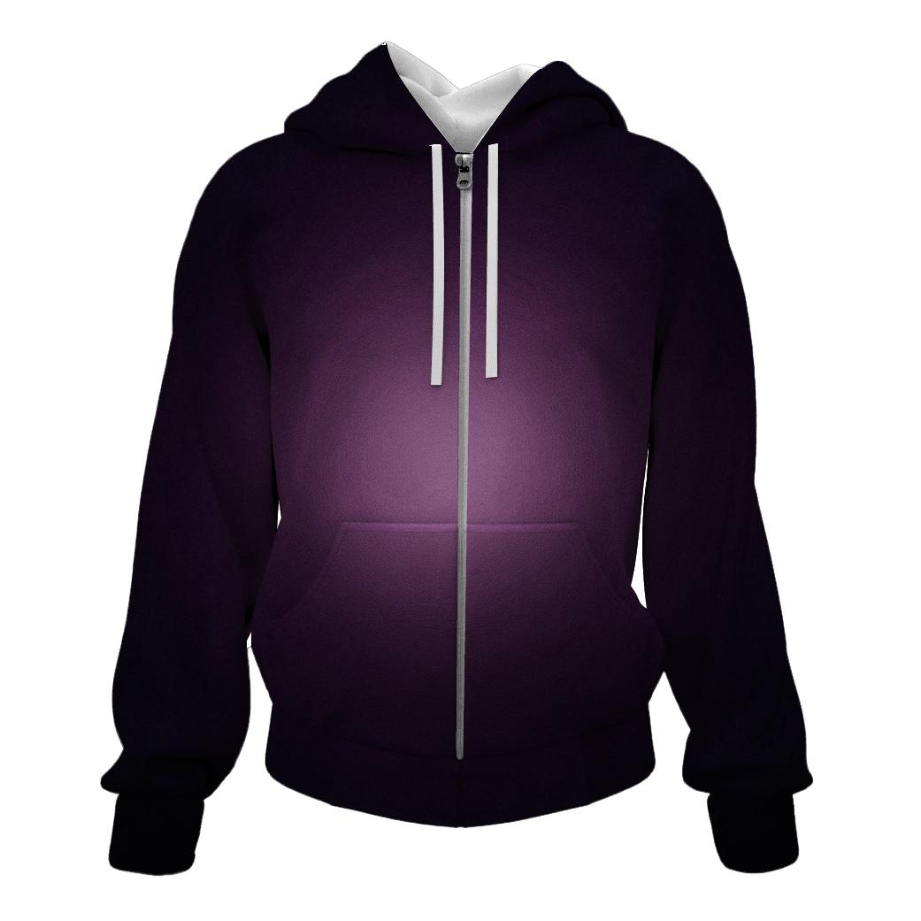 Velvet Plum Halo custom hoodies
