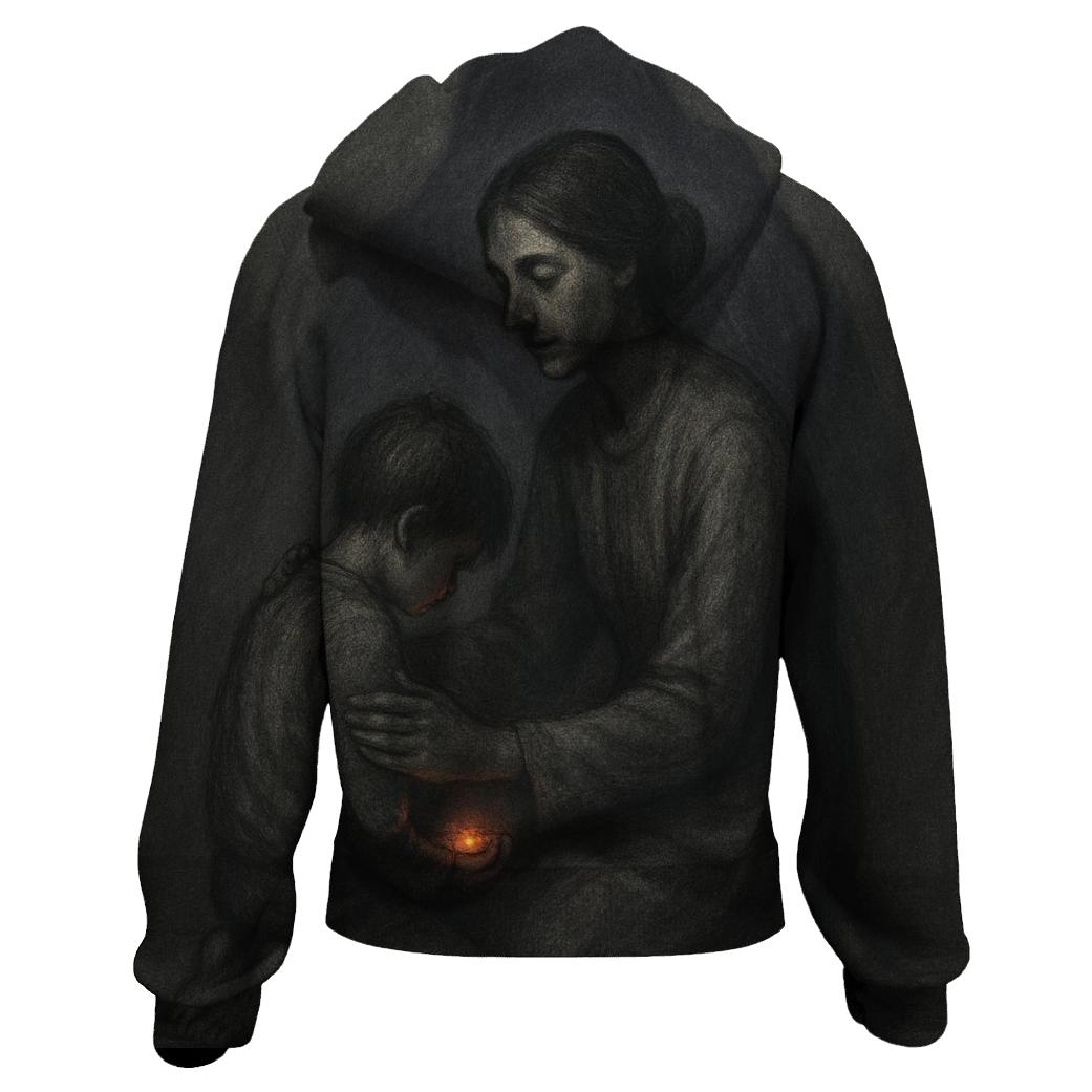 Her Quiet Courage The Strength That Holds A Child Together custom hoodies
