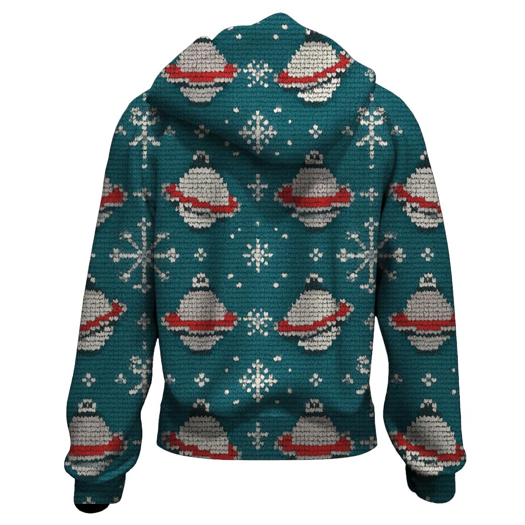 Ornament Planet Carousel Tile Design heavyweight hoodies