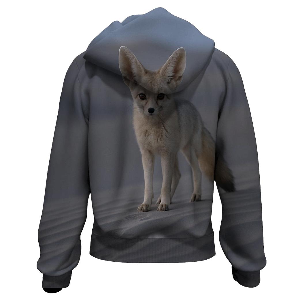 Dune Edge Vigil Fennec Fox printed hoodies